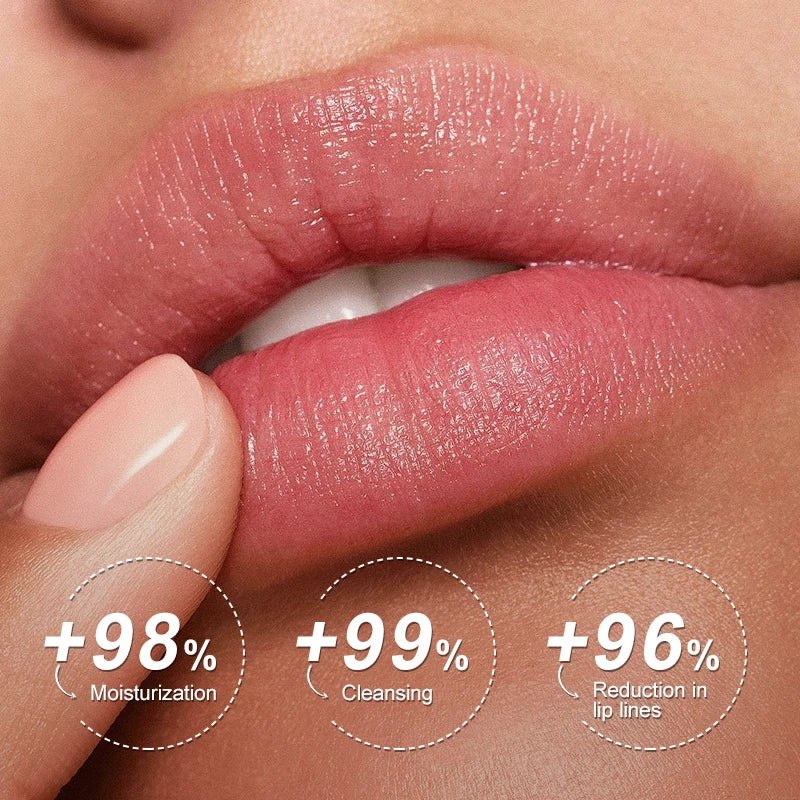 JoyPretty Bubble Lip Mask – Exfoliating & Moisturizing Lip Balm Lip Mask Treatment Qst