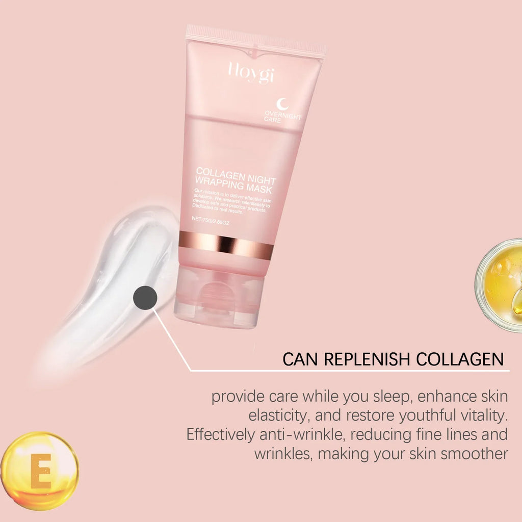 Collagen Peel-Off Night Mask – Deep Hydration & Firming Collagen Night Mask Qme