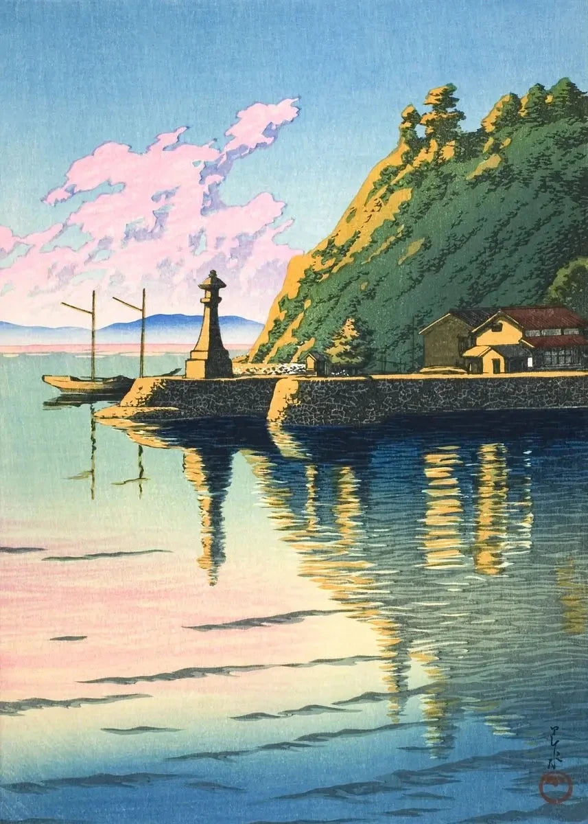 Kawase Hasui Japanese Landscape Canvas Poster | Wall Art Print