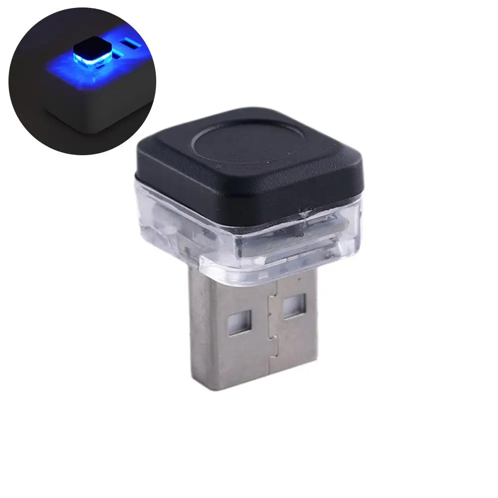 USB Car Interior Ambient LED Light – 4 Colors | Qme Car Ambient LED Light Qme C