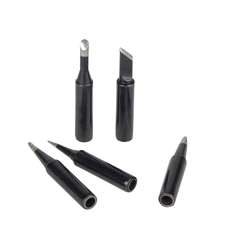 900M-T Copper Soldering Tips Set – I B K 3C 2 4D Shapes Soldering Tips Set Qme
