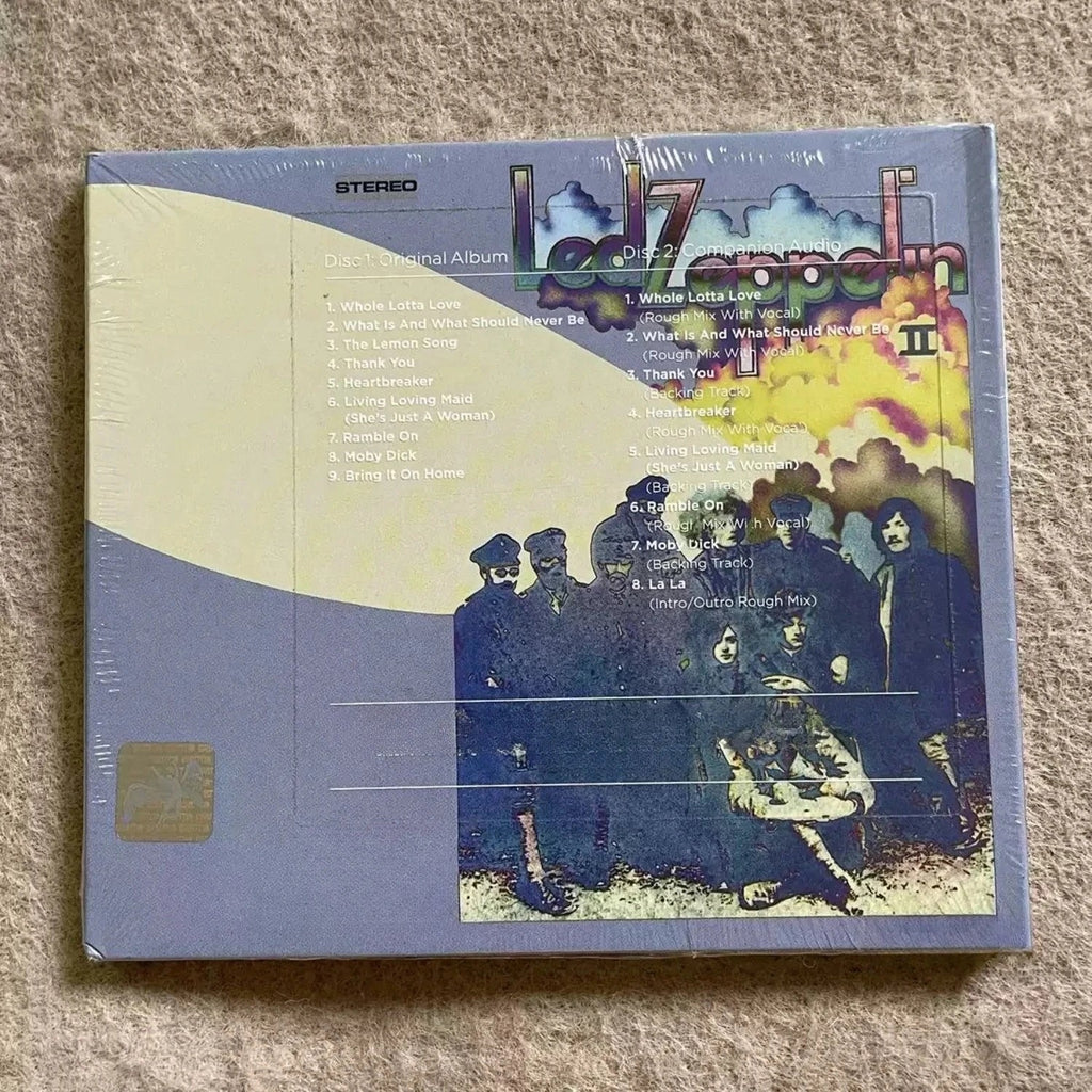 Led Zeppelin II CD – Whole Lotta Love & Classic Rock Tracks Music CD Qme