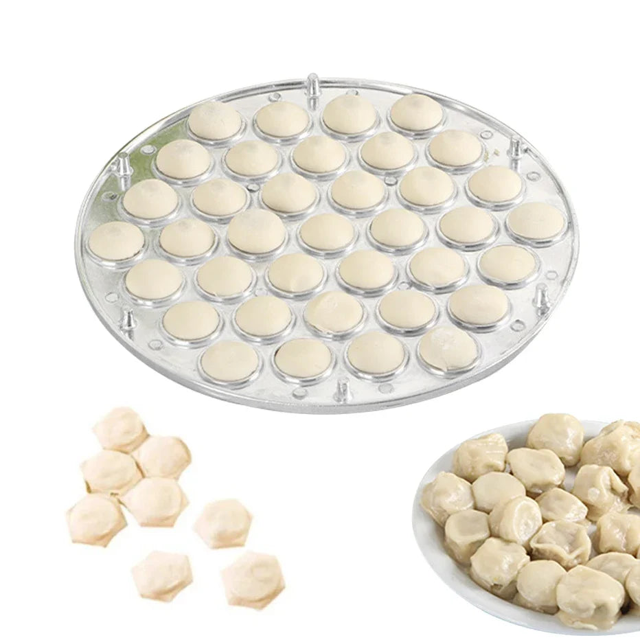 37-Hole Dumpling Mould – Dough Press for Ravioli & Pasta Dumpling Dough Mould Qme