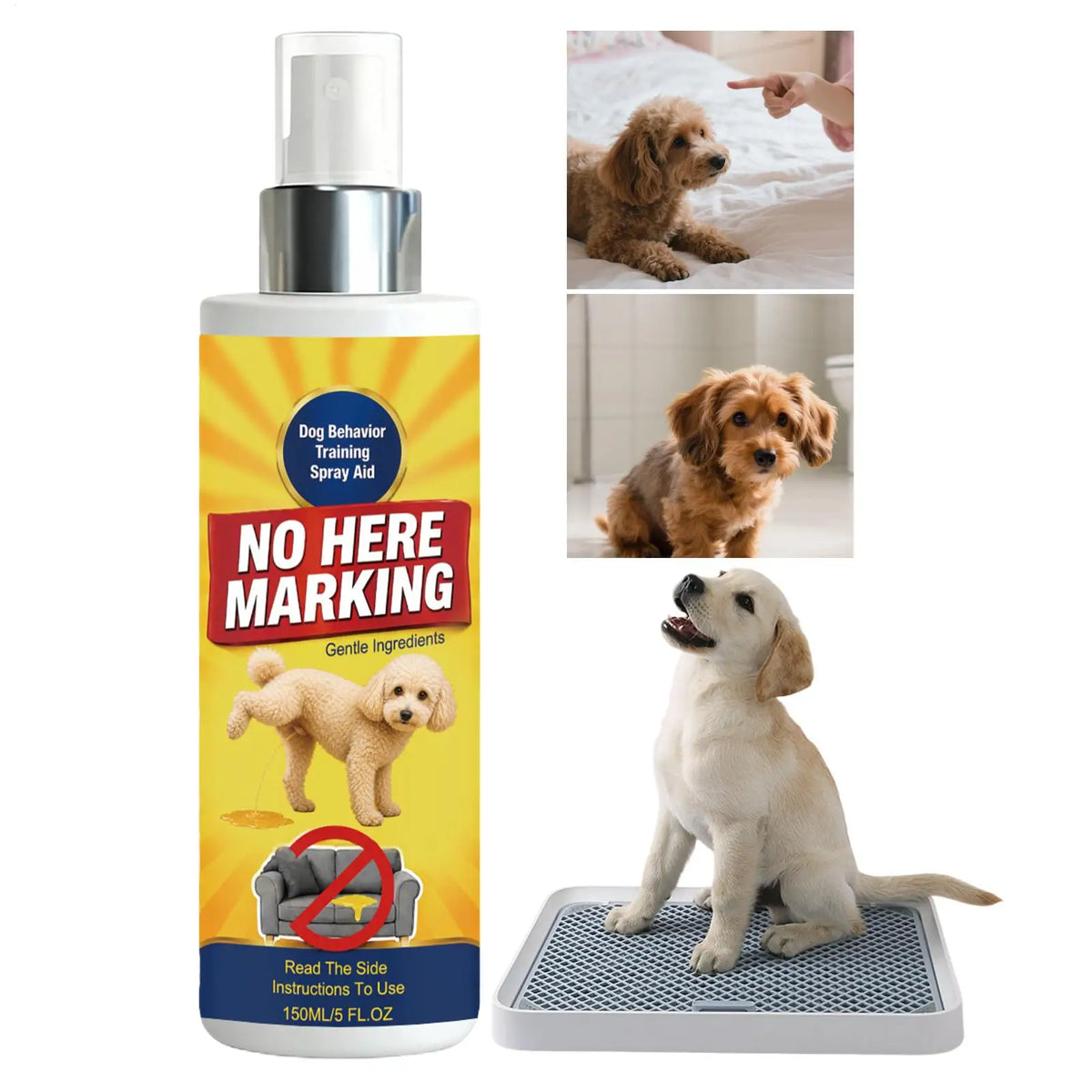 Dog Potty Training Spray – Puppy Toilet Training Solution Dog Training Spray Qme