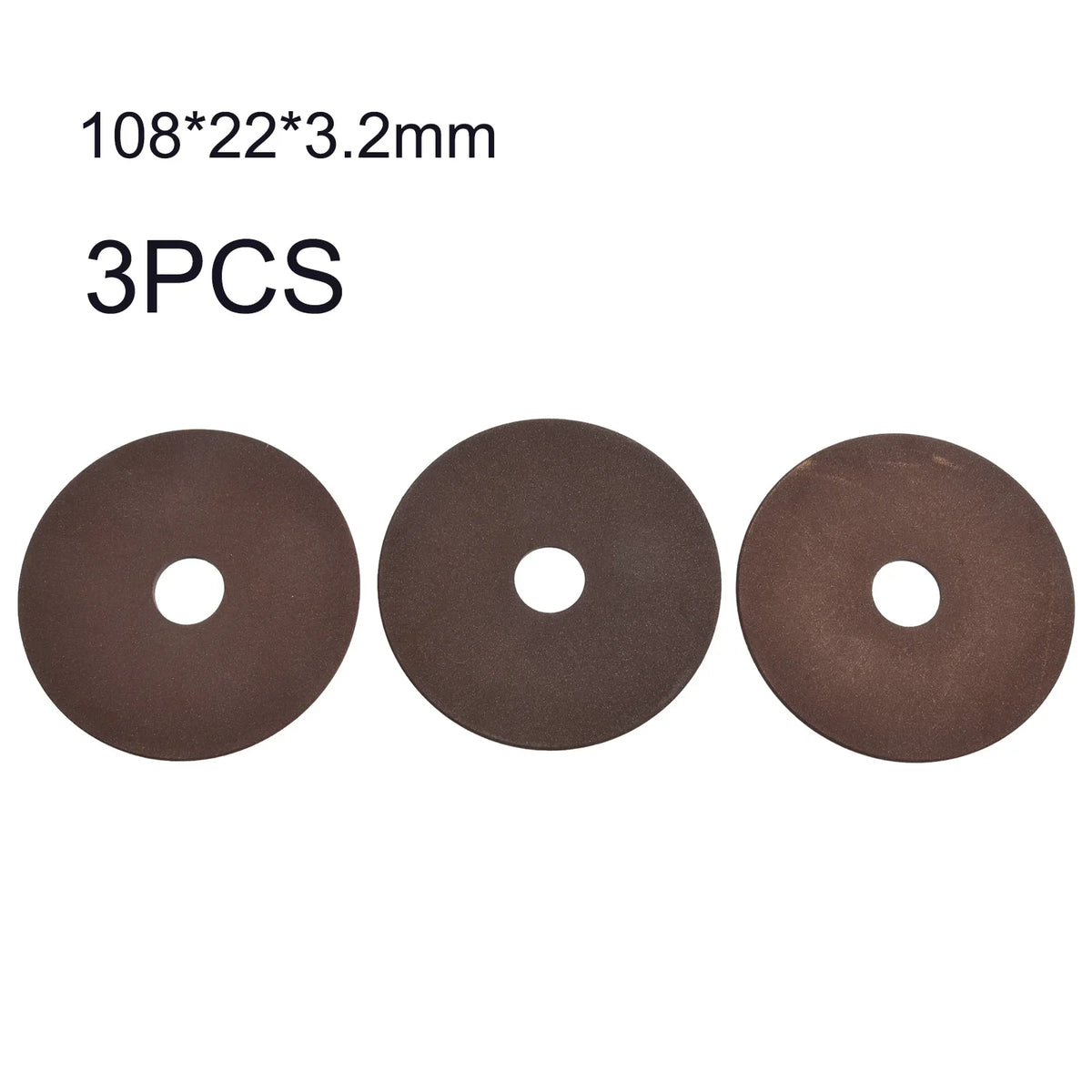 Chainsaw Sharpener Grinding Wheel Disc 108x3.2x22mm Chainsaw Sharpening Disc Qme