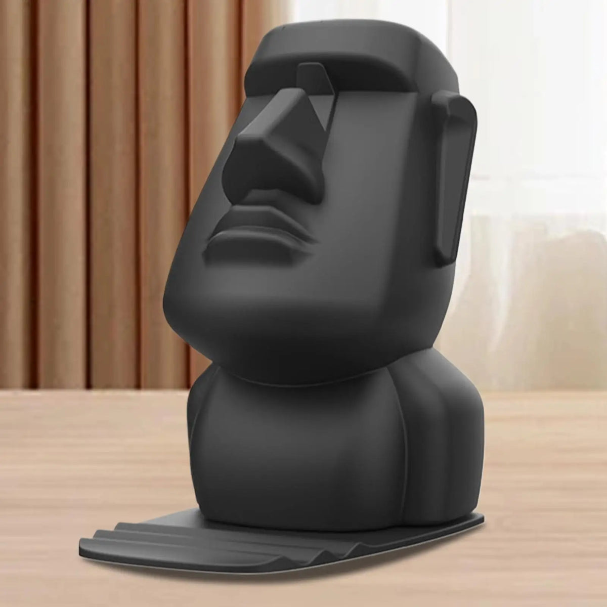 Easter Island Head Eyeglass Holder Stand | Desk Organizer Eyeglass Holder Stand Qme