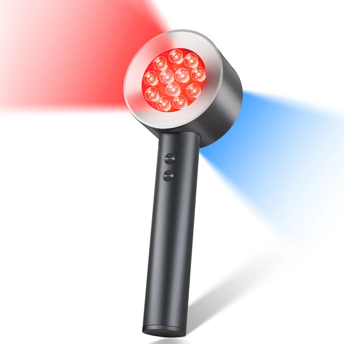 XceeFit Red & Blue Light Therapy LED Skin Care Device LED Skin Care Device Qst Grey