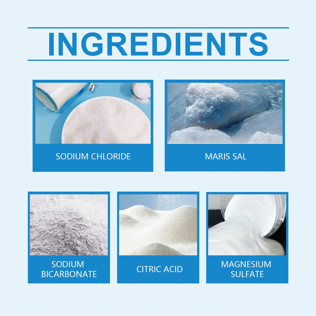 OceAura Epsom Salt Bath Soak – Mineral Exfoliating Bath Salts Mineral Bath Soak Qst