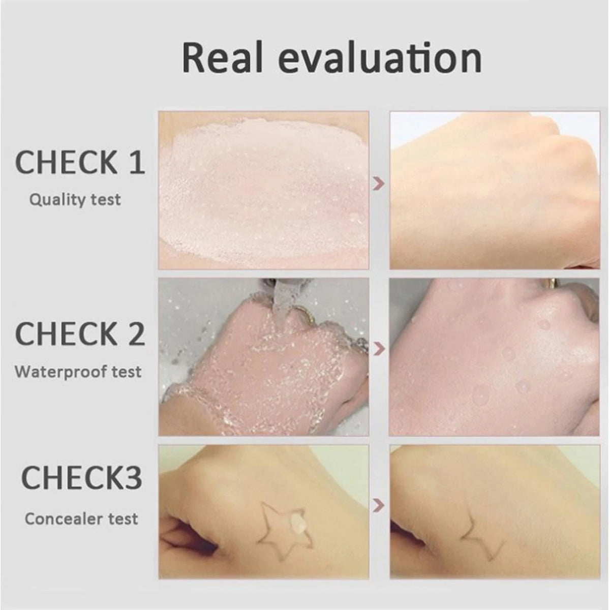 Eelhoe Color-Changing Foundation – Hydrating Longwear SPF15, 30ml Liquid Foundation Qst