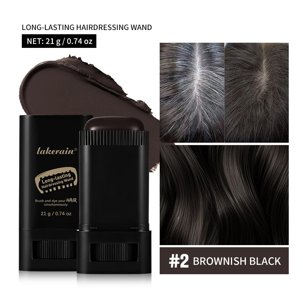 Lakerain Hair Coloring Brush with Built-In Comb – Gray Coverage Hair Coloring Brush Qst 02