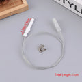 Gas Cooktop Igniter Electrode Spark Plug Wire | Stainless Steel Cooktop Igniter Part Qme B