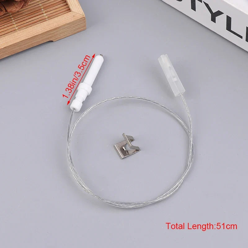 Gas Cooktop Igniter Electrode Spark Plug Wire | Stainless Steel Cooktop Igniter Part Qme B