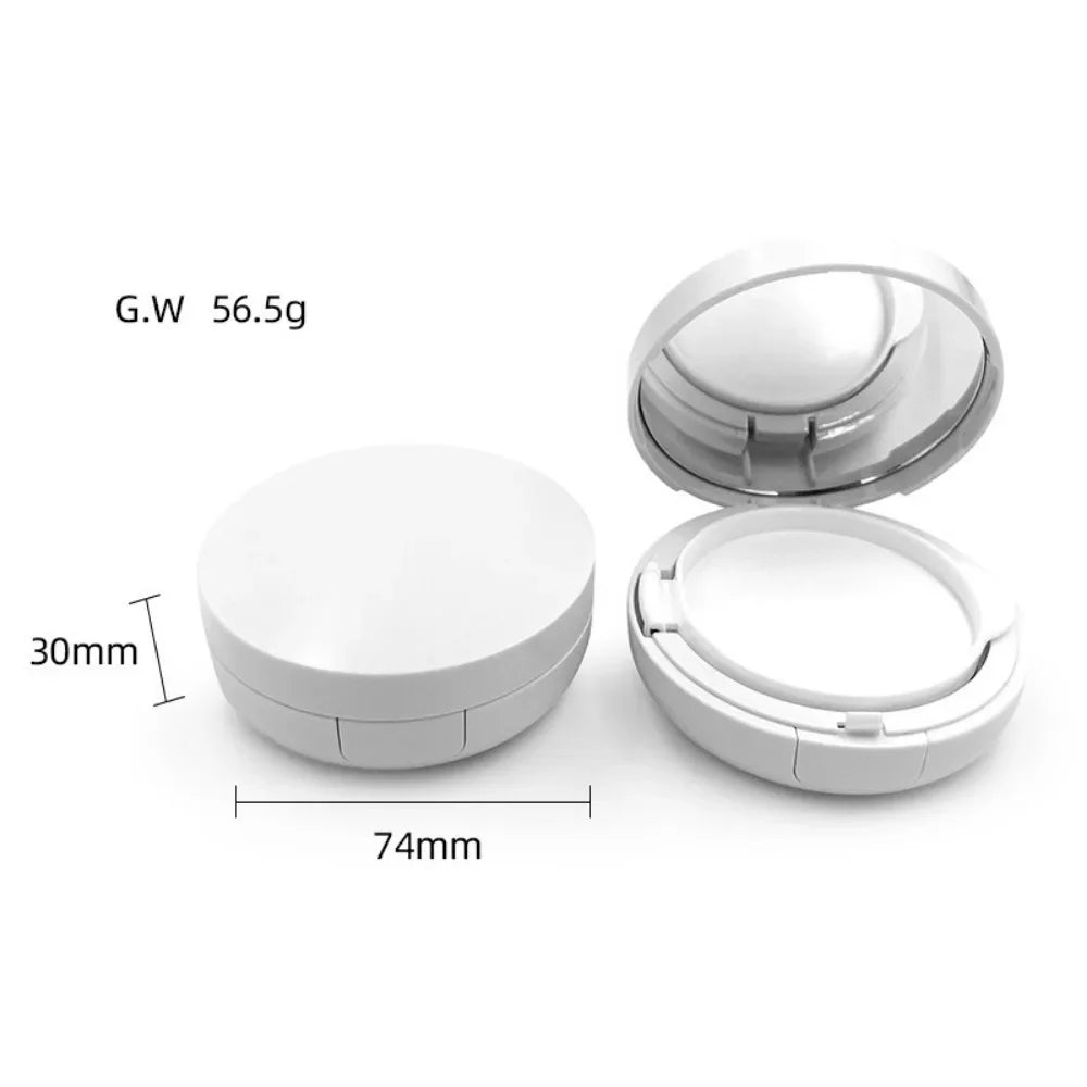 Empty Air Cushion Puff Box – Portable Cosmetic Makeup Case Cosmetic Makeup Case Qme