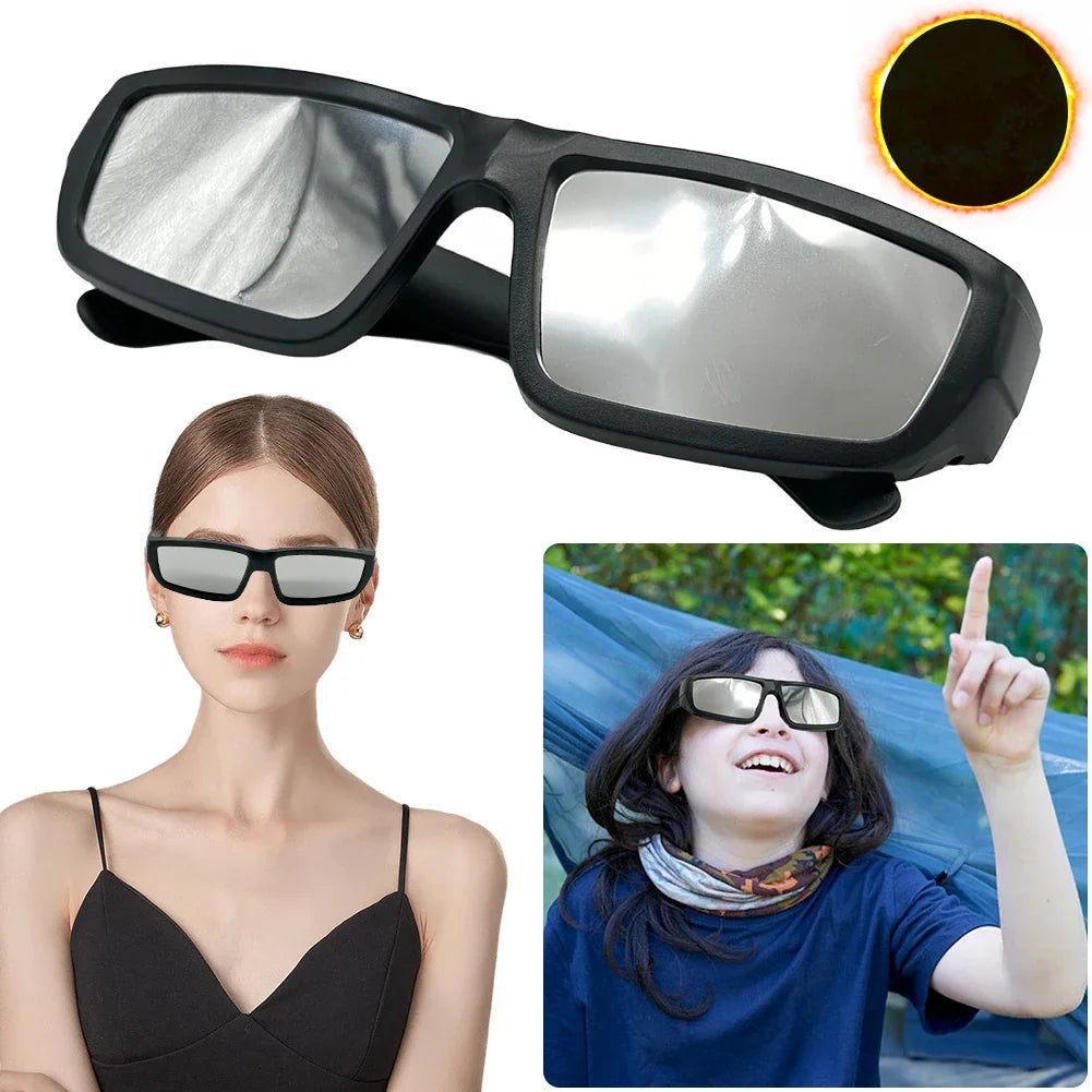 ISO Certified Solar Eclipse Glasses – Safe Direct Sun Viewing Solar Eclipse Glasses Qme