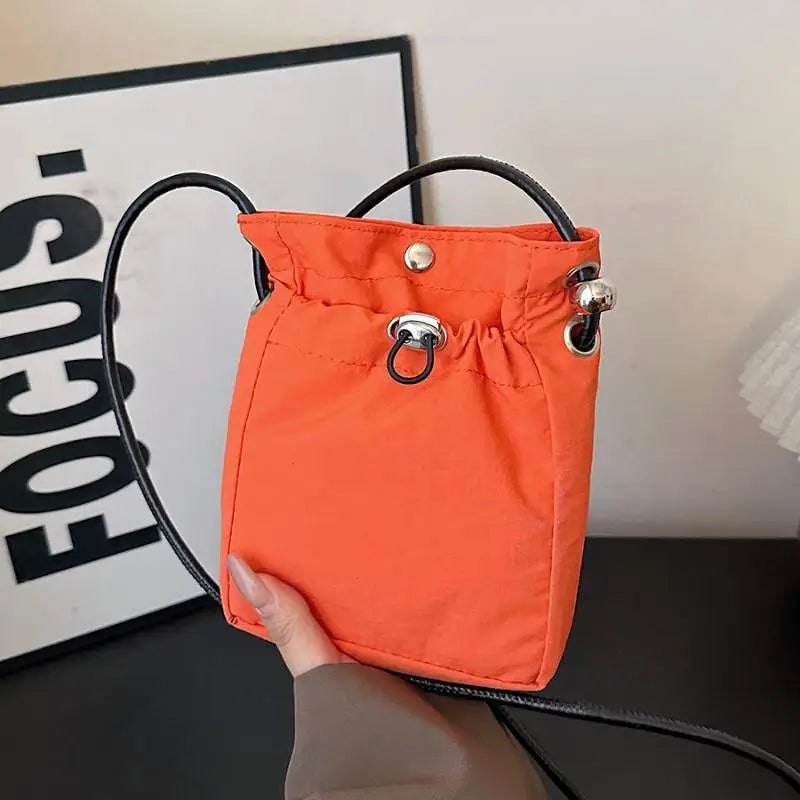Korean Fashion Nylon Crossbody Sling Bag – Lightweight, 6 Colors Crossbody Sling Bag Qme
