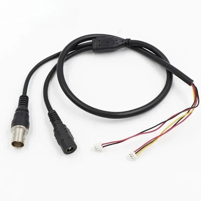 CCTV Camera 5-Core Video Cable DC 2-Pin BNC 3-Pin – 10 Pack CCTV Video Cable Qme