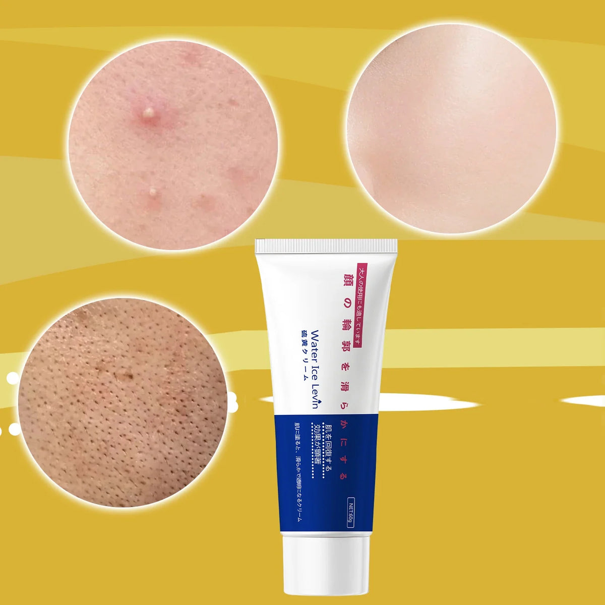 Bee Venom Face Cream – Sulfur & Vitamin C Moisturizer Face Moisturizer Cream Qme