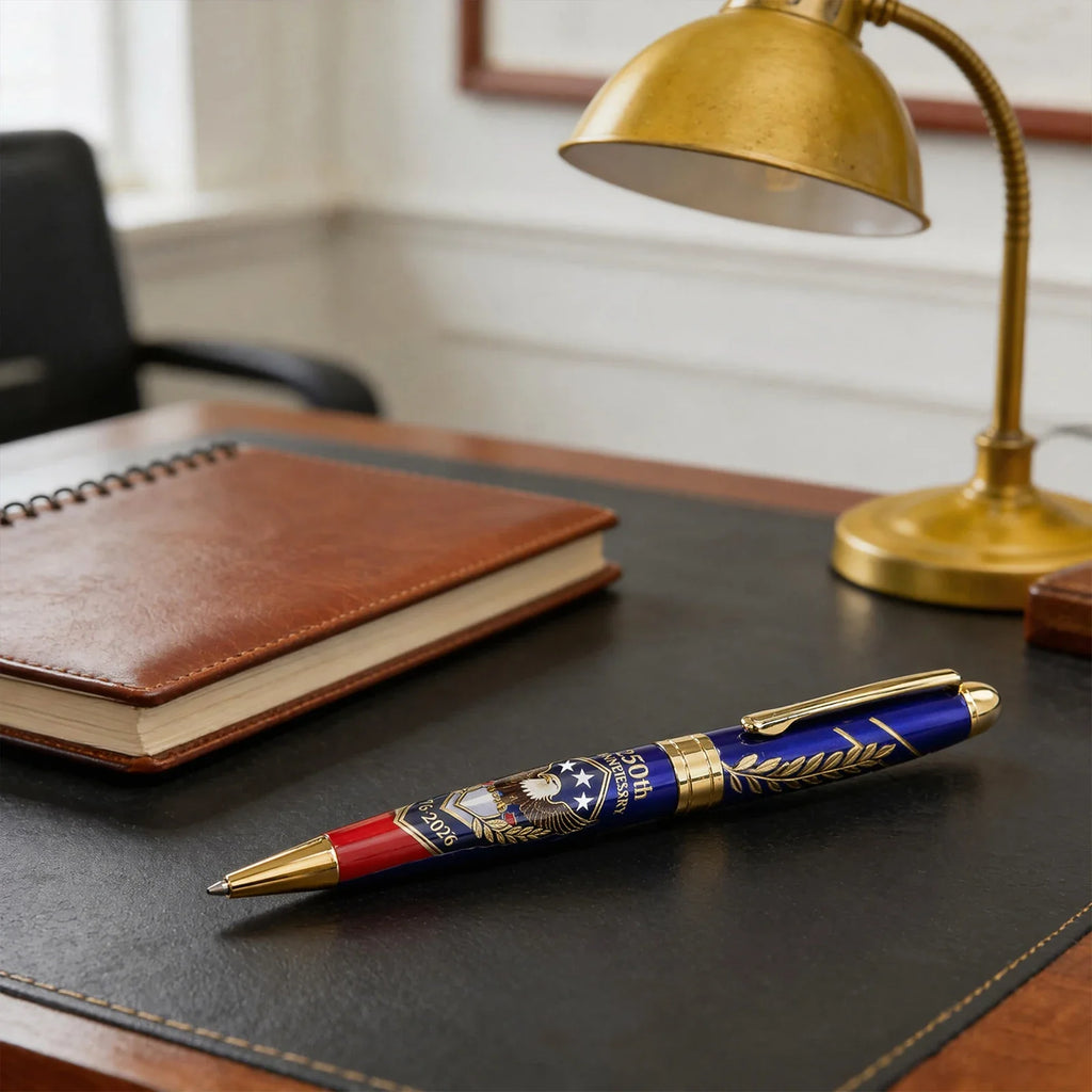 250th Anniversary Commemorative Ballpoint Pen 1776–2026 Commemorative Collector Pen Qme