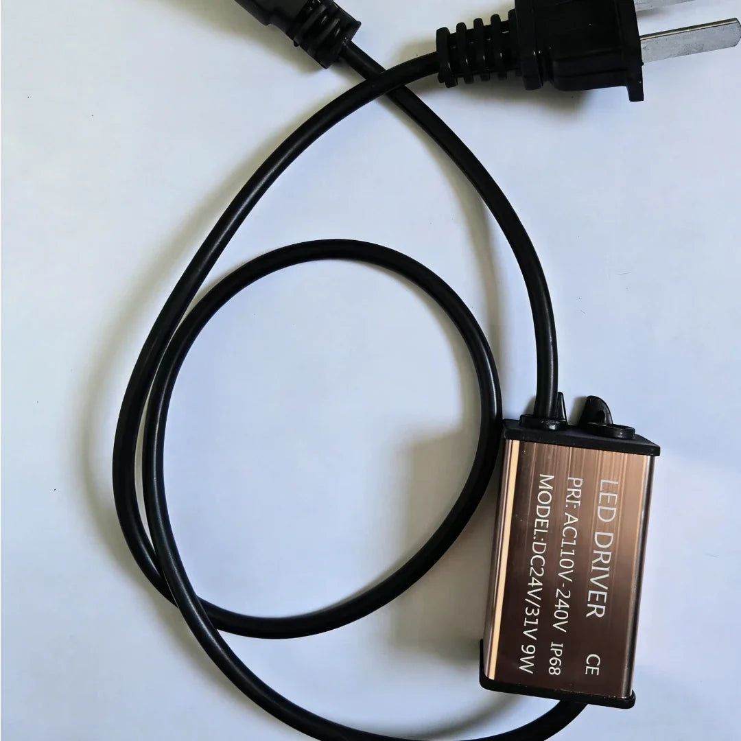 LED String Lights Timer Power Adapter – Multi-Voltage 4.5V–31V LED Power Adapter Qme A3