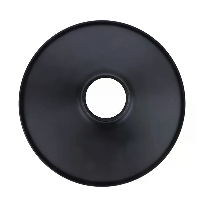 Black Iron Lampshade Retro Industrial Wall & Ceiling Light Iron Lampshade Qme