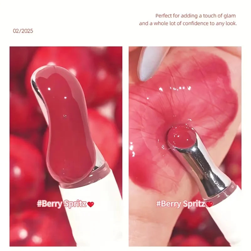 Qme Watery Lip Glaze – Long-Lasting Nude Lip Gloss Lip Gloss Qme