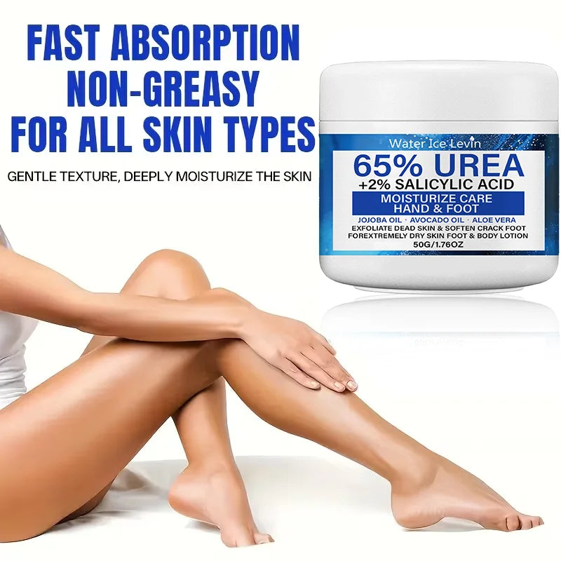Urea & Salicylic Acid Foot Cream – Moisturizing & Exfoliating Foot Cream Qme