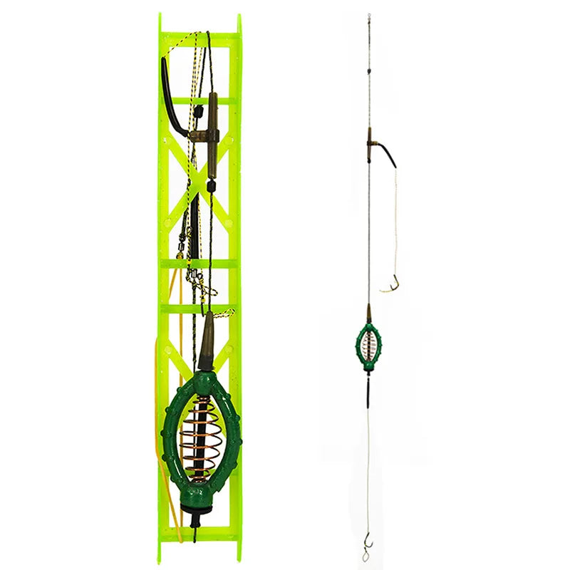 Copper Fishing Bait Cage Feeder Basket – Carp & Catfish Fishing Bait Feeder Qme