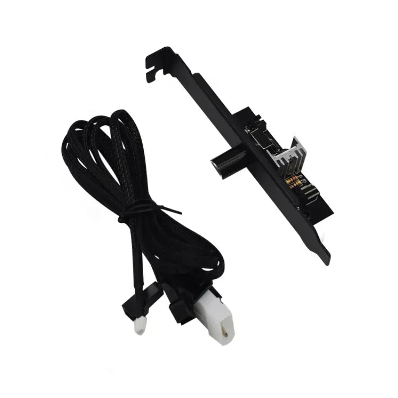 PCI Fan Speed Controller Hub for Desktop PC – 3 Pin PC Fan Controller Qme
