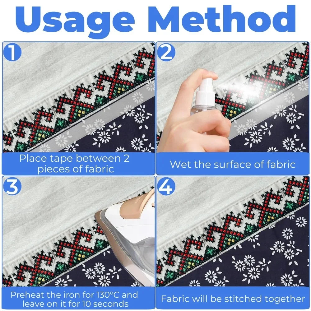 Iron-On Hem Tape for Pants & Jeans – No-Sew DIY Fix Iron-On Hem Tape Qme