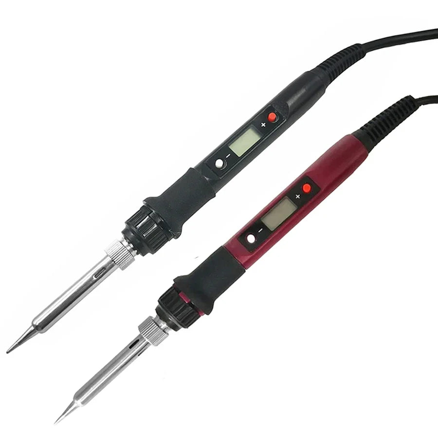 80W Digital Soldering Iron Kit – Temperature Adjustable 110V/220V Soldering Iron Kit Qme