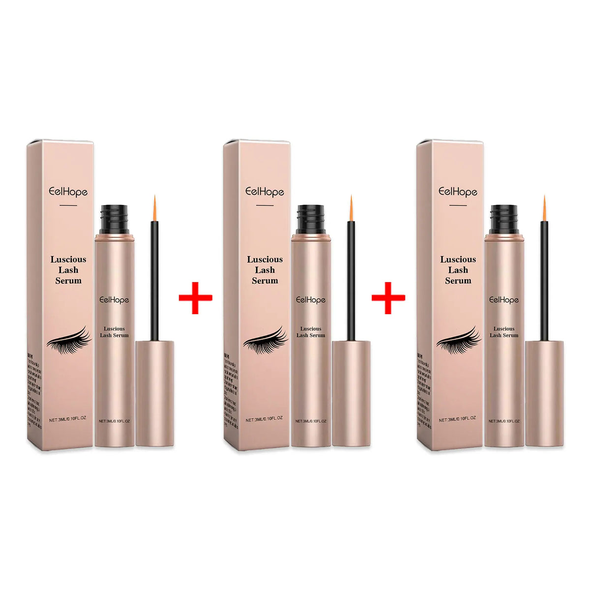 Eelhope Eyelash Growth Serum – Fuller, Longer & Thicker Lashes Eyelash Growth Serum Qst 9ml boxed