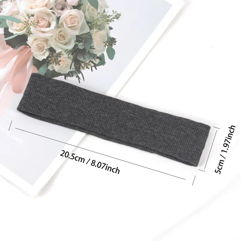 Unisex Elastic Sports Headband – Yoga, Running & Gym Hair Band Sport Yoga Headband Qme