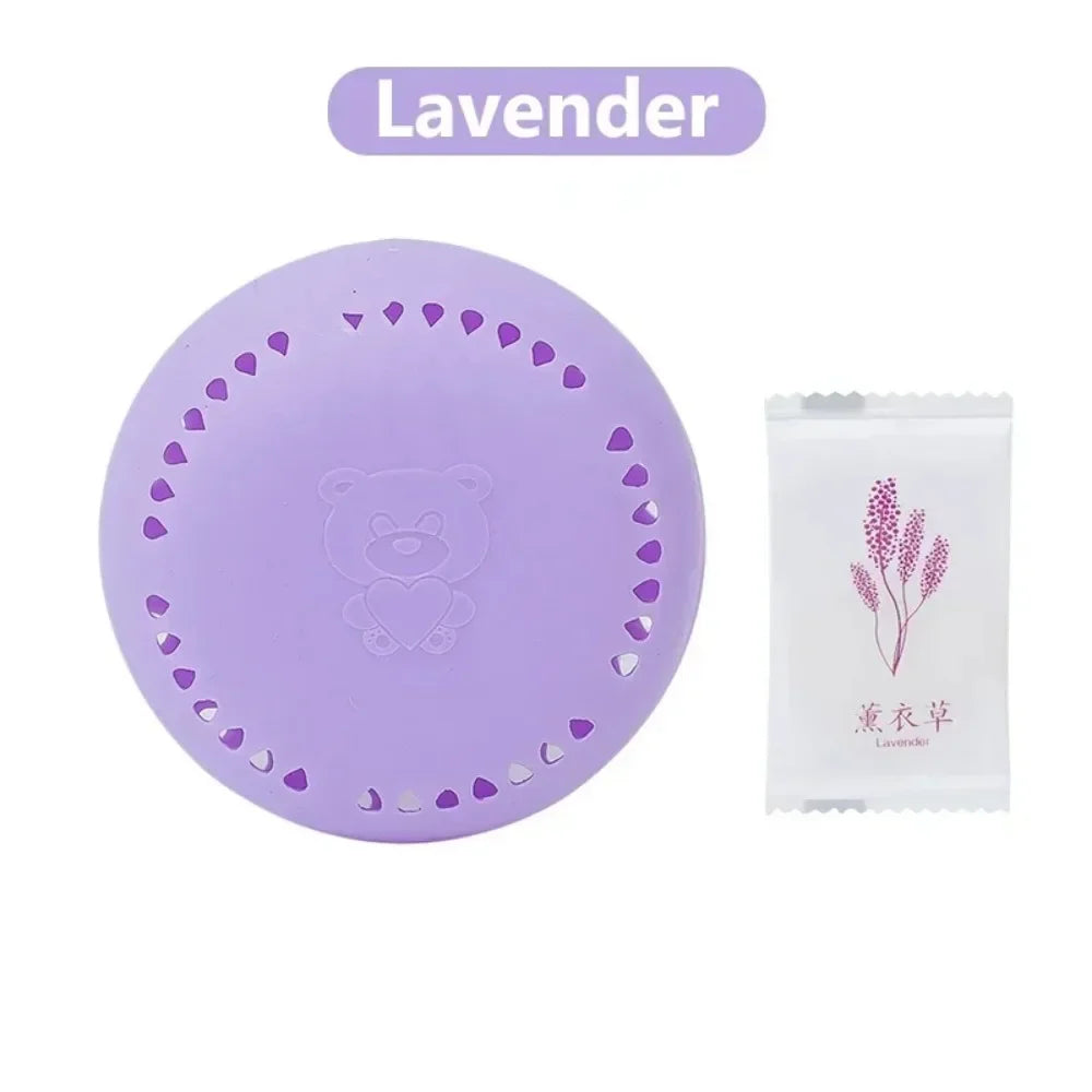 Solid Aromatherapy Air Freshener – Home, Wardrobe & Car Solid Air Freshener Qme Lavender set 2PCS Other