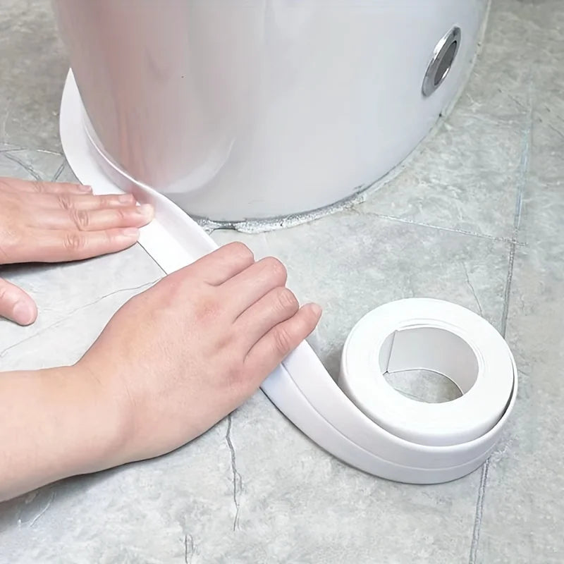 Anti-Mold Waterproof Self-Adhesive Seal Strip – Kitchen & Bath Waterproof Seal Strip Qme
