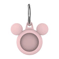 Apple AirTag Liquid Silicone Case – Soft Anti-Scratch Sleeve AirTag Silicone Case Qme pink 2