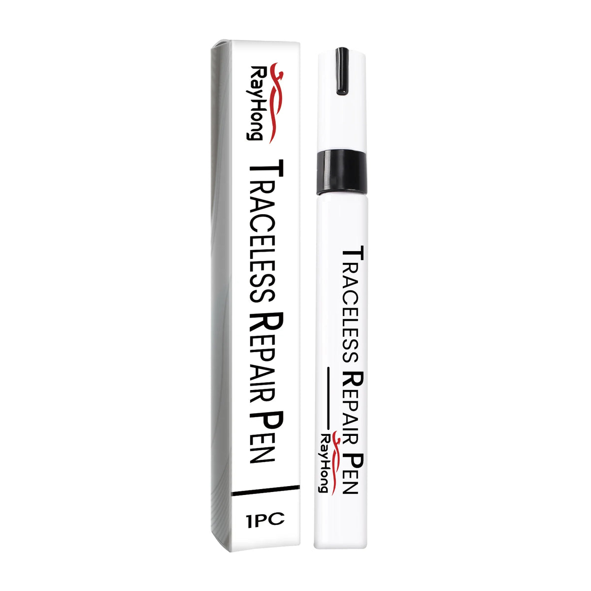 Rayhong Car Paint Touch-Up Pen – Scratch Repair, Multi-Color Car Touch-Up Pen Qst black