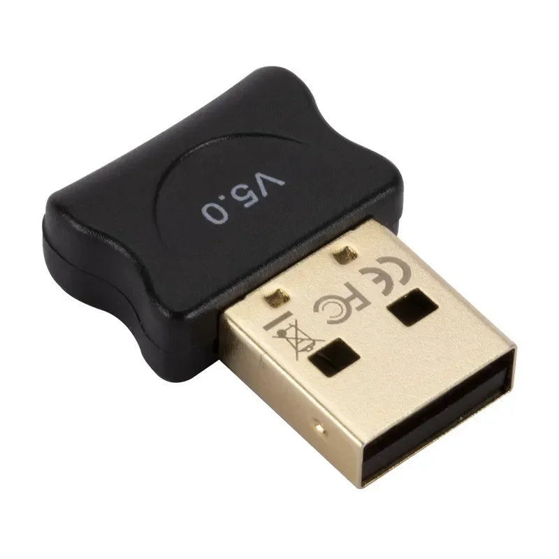 USB Bluetooth 5.0 Adapter – Wireless Audio & Music Receiver Bluetooth USB Adapter Qme
