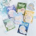 Kawaii Rabbit Bear Sticky Notes Memo Pad – 30 Sheets, 7 Colors Kawaii Sticky Notes Qme All