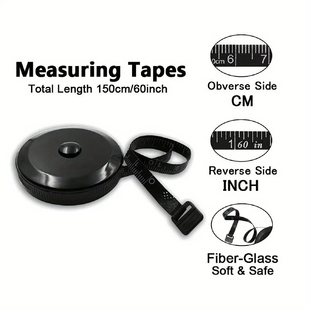 Retractable Soft Measuring Tape – Sewing, Body & Craft 150cm Sewing Tape Measure Qme