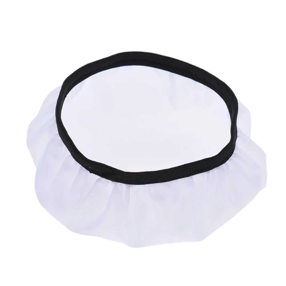 Soft White Diffuser Cloth for 7" Studio Strobe Reflector Studio Light Diffuser Qme