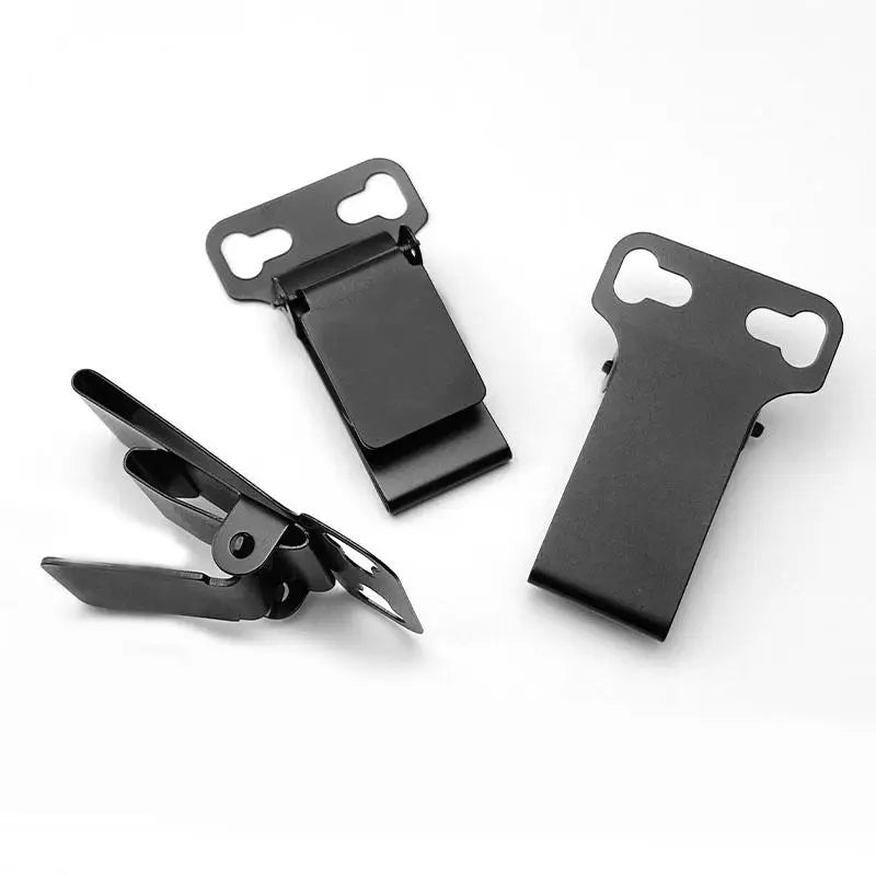 Universal Stainless Steel Knife Sheath Back Clip – Waist Carry Knife Sheath Clip Qst