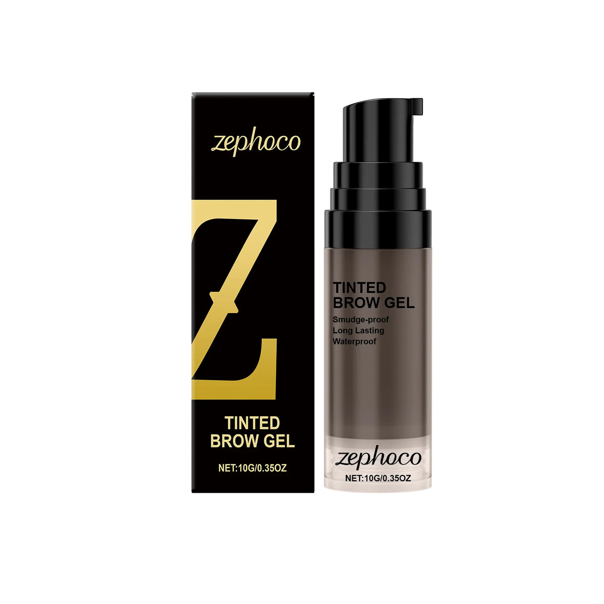 Waterproof Eyebrow Dye Gel Cream – Long-Lasting Tinted Brows Eyebrow Dye Gel Qst Dark Gray