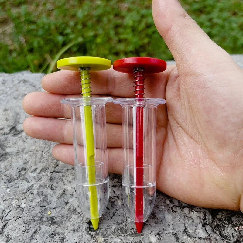Mini Handheld Manual Seed Dispenser – Precision Garden Seeder Handheld Seed Dispenser Qme