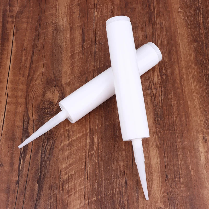 Refillable Caulking Sealant Tube with Cap – Reusable Squeeze Bottle Caulking Tool Qme