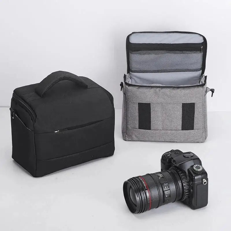 Lightweight Water-Resistant Camera Bag | Shockproof Padded Camera Bag Qme