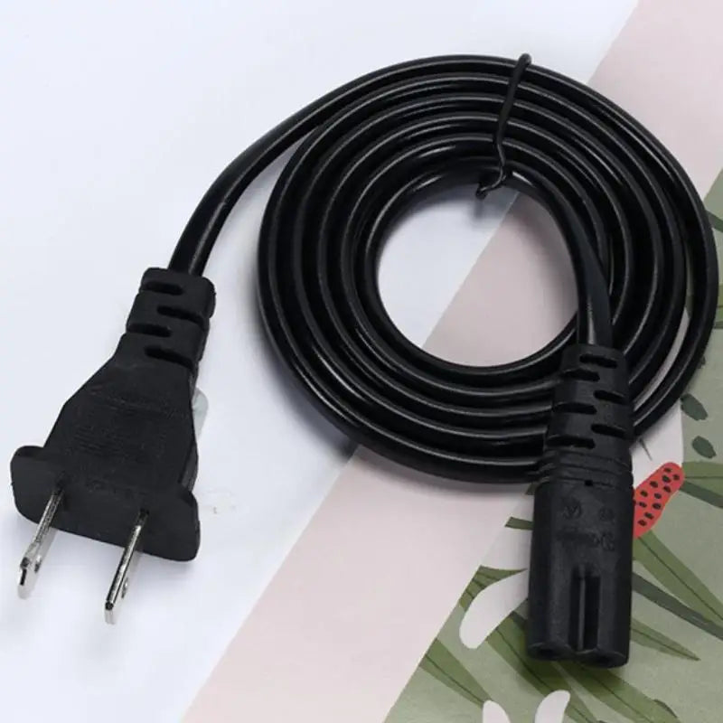 US 2-Pin Figure 8 Power Cable | IEC C7 Cord for Electronics Power Cable Qme