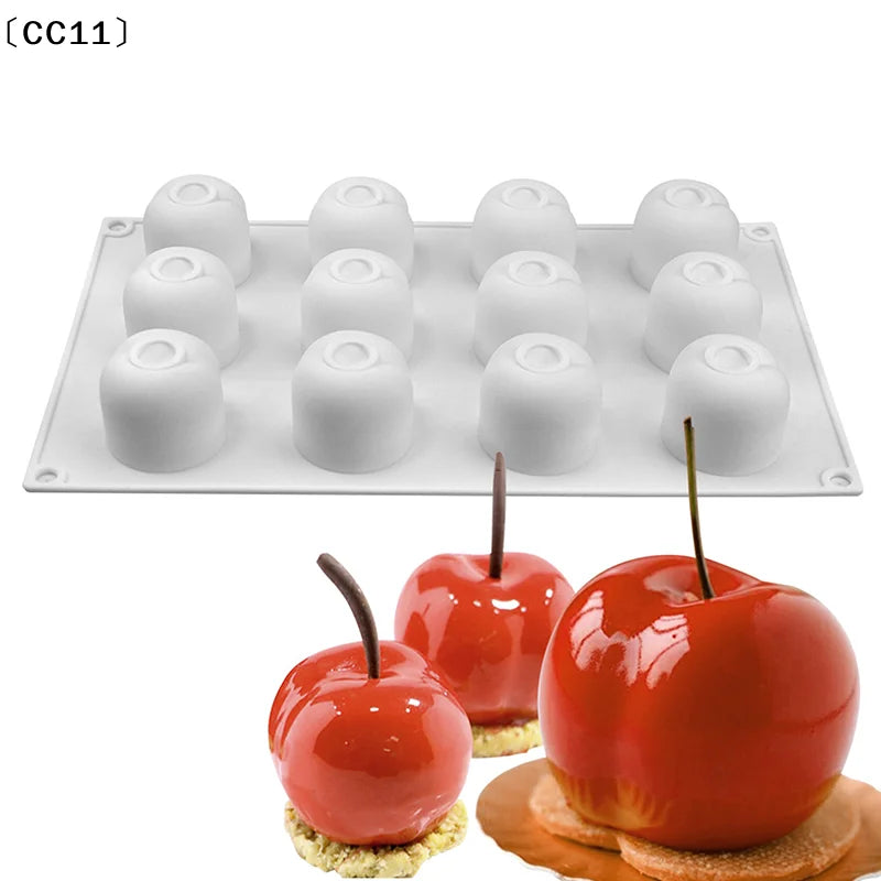 Fruit Silicone Mold – Pineapple Mango Peach Cake & Resin Silicone Baking Mold Qme