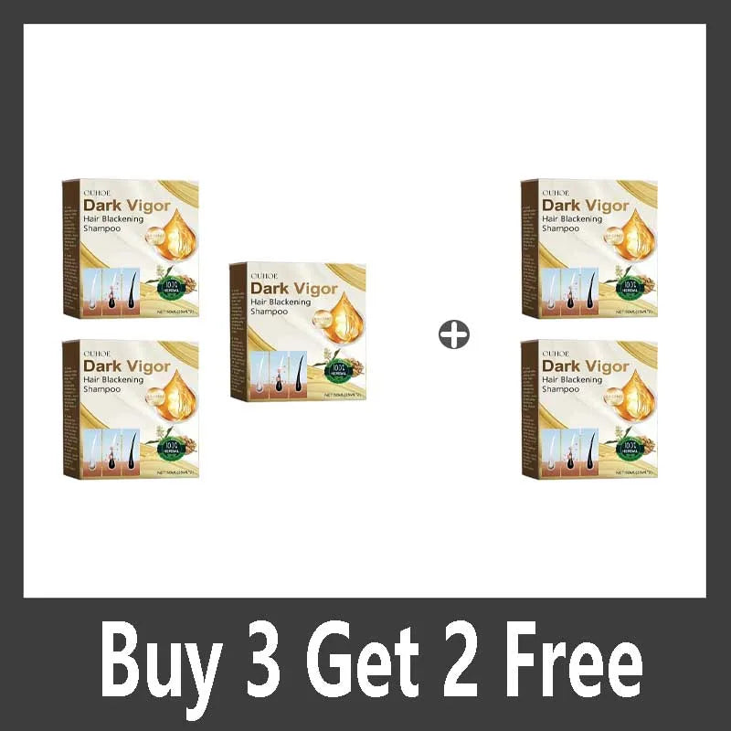 Plant Bubble Hair Dye Shampoo – Natural Gray Coverage | Qme Hair Dye Shampoo Qme Buy 3 Get 2 Free