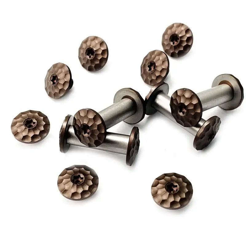 M4 Plum Blossom Knife Handle Screws – 416 Stainless Steel, 10 Sets Knife Handle Screws Qst