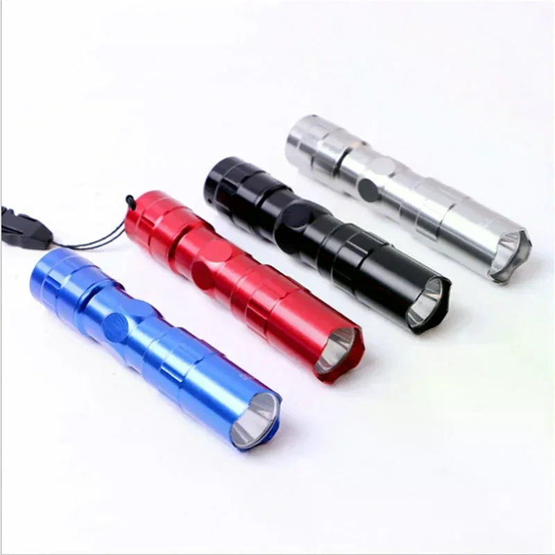 3W LED Mini Flashlight – Portable Aluminum Alloy Torch LED Flashlight Qme